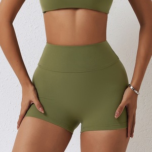 Outfitize International Wholesale Women Training Shorts Sublimation High Waisted Gym Workout Shorts Breathable <b>Athletic</b> Wear - Product Image 5