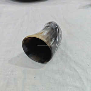 Taza de Cuerno de Buey 100% de Alta Calidad para Beber Té, Agua, Café, Cerveza, Estilo Vikingo con Acabado Natural, Ecológica, Navideña, a Bajo MOQ - Product Image 4