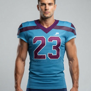 Custom American Football Jersey Adult Youth Team Wear Breathable <b>Mesh</b> Training Game Uniform Sublimation Sports Apparel - Product Image 4