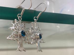 Gemstone <b>Top</b> Quality Best Price Zircon German Silver Minimalist Women Dangle Earring Fine Jewelry gift For Her Supplier - Product Image 1