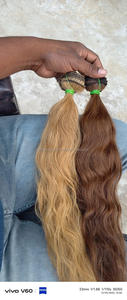 Extensiones de Cabello Humano Virgen Indio Liso - Product Image 4