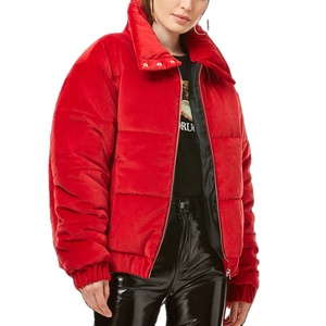 OEM logotipo personalizado Casual Puffer chaqueta de las mujeres abrigos personalizados Puffer chaquetas de invierno para las mujeres - Product Image 4