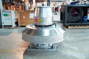 Ventilador Axial/Centrífugo ACPL-4-6.2D de Accionamiento Directo de Fábrica PLG, Tipo AC para Montaje en Techo, 220-380V, con Acero Inoxidable de Alta Calidad - Product Image 5