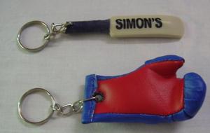 Porte-clés de rugby personnalisé en caoutchouc avec logo d'entreprise et de marque, entièrement imprimé, options de personnalisation, haute qualité - Product Image 5