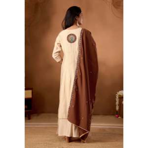 Anarkali Kurti Palazzo Dupatta Set for Women - Product Image 2