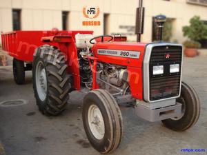 Remorque de 30 lignes hydraulique, avec tracteur MF - Product Image 5