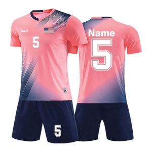 Youth Soccer Uniform Custom OEM Jersey Shorts Set Polyester Quick Dry Wholesale Teamwear Private <b>Label</b> Manufacturer - Product Image 6