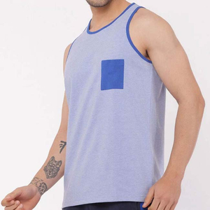 Prix de gros, haute qualité, fabrication en usine, débardeurs personnalisés pour hommes, service OEM, fabrication au Pakistan, tricot imprimé style streetwear - Product Image 3