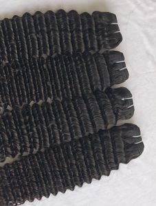 ส่งออกผมอินเดียแท้ 100% ยาว 20 นิ้ว สีดำ ลอนลึก ผ่านกระบวนการอบไอน้ำ ผมจากผู้บริจาคคนเดียว ต่อผมแบบเครื่องจักร ขายส่ง - Product Image 4