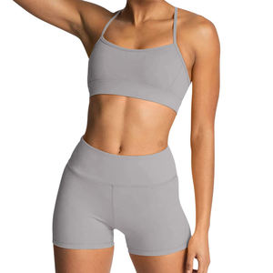 Customized Printing Logo Most Demanding Product Solid Color Unique Product <b>Exercise</b> Wear Women's Sets 2 Piece Set Women - Product Image 1