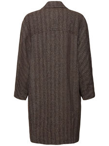 เสื้อโค้ทขนสัตว์แท้ 100% สำหรับผู้ชาย แบบยาว ติดกระดุม สวมใส่สบาย เหมาะสำหรับใส่ทุกวัน ขายดี - Product Image 2