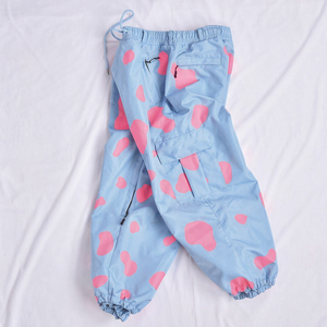 Pantalones de Esquí Holgados, Deportivos, Vintage, Estampados, Resistentes al Viento y al Agua (10,000 mm), 100% Poliéster - Product Image 1