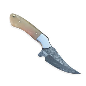 Cuchillo de Caza Multiusos de Acero Inoxidable de Grado Industrial con Mango de Madera, Personalizable OEM, Herramienta para Campismo al Aire Libre - Product Image 4