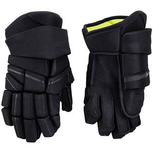 Gants de hockey sur glace noirs pour adultes, en nylon durable, avec fermeture auto-agrippante, équipement de protection sportive, équipements professionnels de hockey sur glace - Product Image 3
