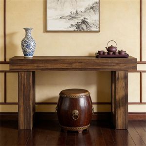 Consolle d'ingresso in legno con contenitore e funzione scrivania, ideale per l'uso in ingresso - Product Image 4