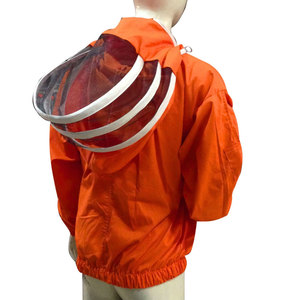 Orange Beekeeper Protective <b>Suit</b> with Veil Casual Wear Four Seasons Model SL-BKS-107 - Product Image 2