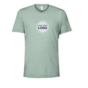 T-shirt unisexe Bella Canvas avec logo personnalisé, t-shirts vierges pour hommes en coton peigné ultra doux, col rond - Product Image 3