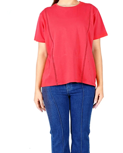 T-shirt Homme 2026 Tendance en Tissu Sergé 100% Polyester Col Rond Anti-Plis Coupe Oversize Impression Numérique Motif Uni ODM - Product Image 4