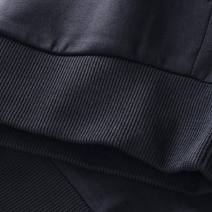 Sweat à capuche numérique uni à fermeture éclair intégrale, coupe classique, 80 % coton 20 % polyester, avec logo brodé, pour poignets et ourlet côtelés en maille, vêtements de sport de golf - Product Image 6