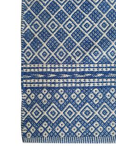 Juego de alfombras de algodón de corredor abstracto de Jacquard indio, tejido plano, cocina, sala de estar, espacio de oración, puerta de baño, para uso doméstico - Product Image 3