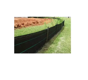 Tissu de clôture anti-sediments en polypropylène tissé de qualité industrielle pour le contrôle des sédiments, la protection des drainage et les chantiers de construction - Product Image 5