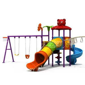 HP-OPC 010 Parque Infantil al Aire Libre Enfocado en la Interacción con Múltiples Plataformas de Juego Integradas - Product Image 1