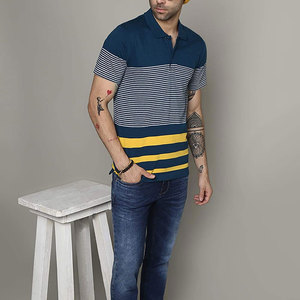 Polo pour homme à séchage rapide, décontracté, à manches courtes, respirant, personnalisé, uni, en vente à bas prix - Product Image 5
