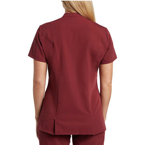 Tenues d'infirmière d'hôpital, ensembles de blouses à manches courtes, en coton tricoté, unisexe, détection d'aiguilles, tailles personnalisables, logo, vente en gros - Product Image 5