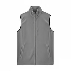 Gilet en toile doux, chaud et léger avec fermeture éclair intégrale, imperméable, à capuche, pour la chasse en extérieur, fournisseur de marque privée, hiver - Product Image 1
