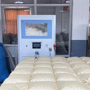 זרבובית חד כפול שקילה תיבת שקילה כפולה סיבים חלול/פוליאסטר כדור פיבר מכונת מילוי מלית מחיר זול - Product Image 2