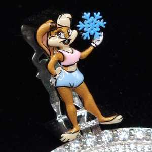 จี้เงินแท้ 925 ประดับเพชรโมอิสซาไนต์ทรงกลมแบบ VVS พร้อมโลโก้สั่งทำพิเศษ สไตล์ฮิปฮอป - Product Image 2