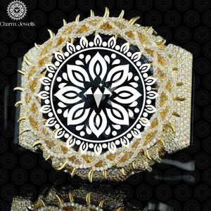 Charm Jewells – montre de luxe en acier inoxydable pour hommes, cadran analogique de 40mm, verre saphir, mode mécanique, résistante à l'eau, 10 bars, automatique - Product Image 2
