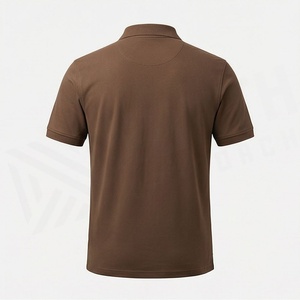 เสื้อโปโลแขนสั้นผู้ชายแฟชั่นฤดูร้อน ระบายอากาศได้ดี ปกเสื้อแบบมีปก  สีสันปรับแต่งได้ รับผลิตตามแบบ OEM ไซส์ใหญ่พิเศษ สำหรับกอล์ฟ - Product Image 2