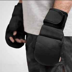 Gants de boxe MMA avec support de poignet, gants confortables et protecteurs pour le kickboxing, les arts martiaux, la boxe - Product Image 1