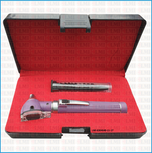 Otoscopio de fibra óptica púrpura premium, el mejor material, otoscopio médico de fibra óptica púrpura para examen clínico - Product Image 3