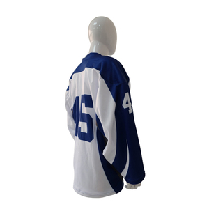 Maillot de Hockey sur Glace Personnalisé 2026 de Haute Qualité pour Club et Équipe, Anti-Bactérien, Broderie 3D, 100% Polyester - Product Image 4