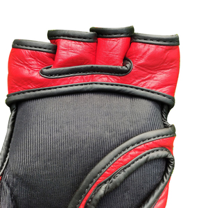ถุงมือ MMA สำหรับฝึกศิลปะการต่อสู้และการต่อสู้แบบสปาร์ริง ถุงมือต่อย MMA หนังทนทาน ถุงมือต่อยมวยไทย MMA พร้อม OEM - Product Image 5