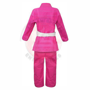 Kimono de Jiu Jitsu Personalizable con Logotipo Frontal, 100% Algodón, Ligero, Material Duradero, Unisex, MOQ Bajo - Product Image 5