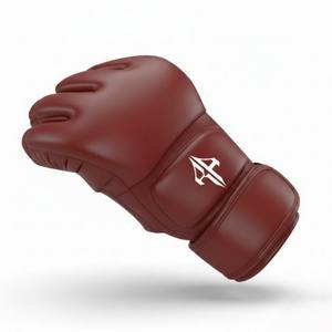 Gants de boxe pour hommes en cuir PU de qualité supérieure, pour adultes, avec fermeture lacée, personnalisables par RIVIAN ATLANTIC - Product Image 3