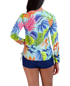 Sublimation Long Sleeve <b>Compression</b> <b>Shirt</b> <b>for</b> <b>Men</b> and Women Custom Sublimated Print Breathable Rash Guard - Product Image 5