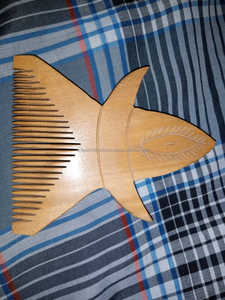 Handmade Small Pocket <b>Wide</b> Tooth Wooden <b>Comb</b> Men Women Hair Detangler Natural Neem Bamboo Beauty Bridal Wedding Occasion - Product Image 1