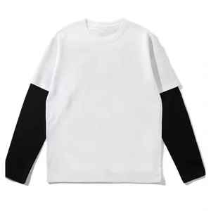 Camiseta de doble capa a la moda para hombre |   Algodón Suave |   Proveedor Mayorista de Productos a Granel, OEM y ODM Disponibles - Product Image 5