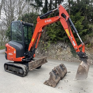 รถขุดขนาดเล็ก Kubota KX030-4 มือสอง ขนาด 3 ตัน ยกสูงได้ พร้อมห้องโดยสารแบบปิด เครื่องยนต์คุณภาพสูง ได้รับการรับรองมาตรฐาน CE เครื่องยนต์ Kubota - Product Image 5
