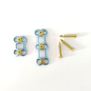 Sistema de Placa Cervical Anterior con Marca CE, Instrumento Quirúrgico para Estabilización y Fusión Espinal, Acero Inoxidable, Manual, de Dentavex - Product Image 1