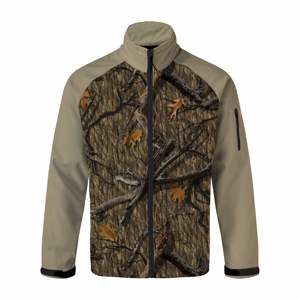 Veste de chasse tactique professionnelle pour hommes, camouflage numérique, veste d'extérieur à capuche, poches, veste softshell thermique - Product Image 1