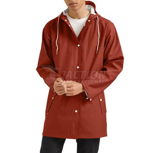 Factory Direct Sale Solid Color Rain Coat Custom Made Rain Coat For Adult Size In High Quality - Product Image 6