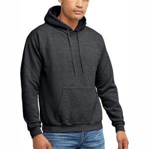 Men's Heavyweight Fleece <b>Hoodie</b> Sweatshirt with Quick Dry & Breathable Features Winter Casual Style Polyester/Cotton Blend - Product Image 5