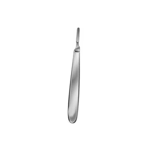 Instrumento Quirúrgico Manual # 4 Mango de bisturí de acero inoxidable con agarre antideslizante para procedimientos médicos Bisturí 4 - Product Image 5