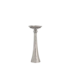 เชิงเทียนโลหะตกแต่งบ้านแบบใหม่ ขายดี สำหรับตกแต่งบ้าน  งานแฮนด์เมด  อะลูมิเนียมเคลือบสีเงิน  รับสั่งทำตามแบบ - Product Image 4