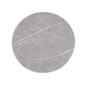 Tavolino da Caffè Rotondo con Ripiano in Materiali Misti - Product Image 6